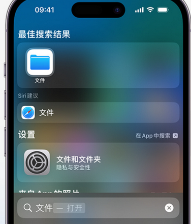 蒙自apple维修中心分享iPhone文件应用中存储和找到下载文件 